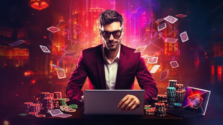 Animasi putaran Lucky Twins di play win menampilkan pengungkapan hasil kedua elemen